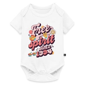 1994 Vintage Birthday Born in 1994 - Baby Premium short-sleeve bodysuit - white - Front