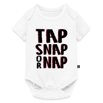 MMA Jiu-Jitsu Fight Tap Appuyez sur cadeau de sieste - Body à manches courtes Premium Bébé - blanc - Devant