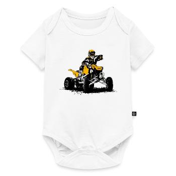 Quad Racing - ATV Racer - Body à manches courtes Premium Bébé - blanc - Devant