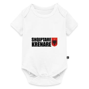 Kosovo Albanians | Shqiptar Albania Balkans Gift - Baby Premium short-sleeve bodysuit - white - Front