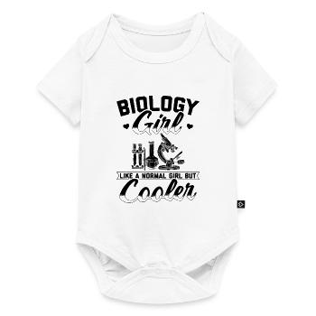 Biologie Sciences | Biologiste laboratoire cadeau - Body à manches courtes Premium Bébé - blanc - Devant