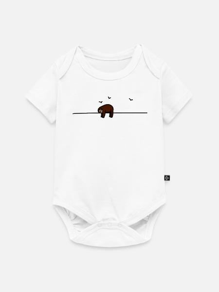 sleep (c) - Baby Premium short-sleeve bodysuit - white