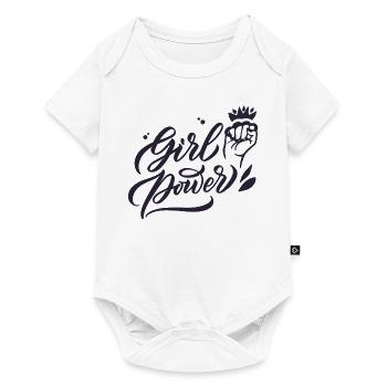 Girl Power - Baby Premium short-sleeve bodysuit - white - Front
