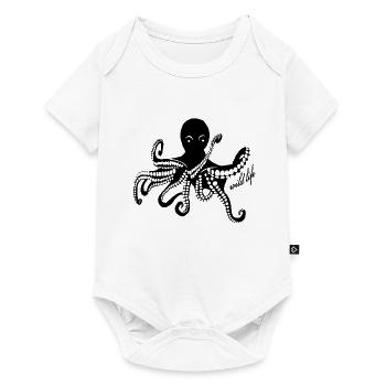 Octopus wildlife - Baby Premium short-sleeve bodysuit - white - Front