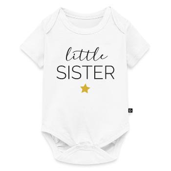 Little Sister - Baby Premium short-sleeve bodysuit - white - Front