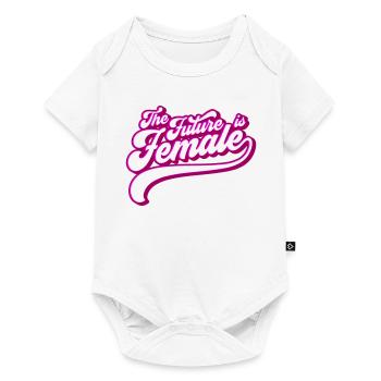 Autonomiser les femmes pour l’avenir | Les couleurs peuvent être modifiées - Body à manches courtes Premium Bébé - blanc - Devant