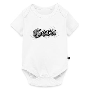 Gera East Germany Vintage Look - Baby Premium short-sleeve bodysuit - white - Front
