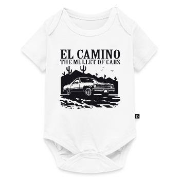 El Camino Le Mulet des Voitures - Body à manches courtes Premium Bébé - blanc - Devant