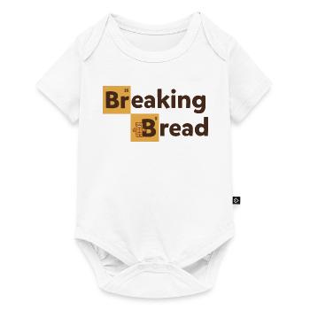 Bernd Das Brot Breaking Bread - Baby Premium Kurzarmbody - Weiß - Vorne