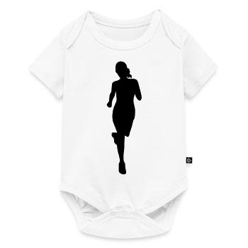 cross country female eu - Baby Premium short-sleeve bodysuit - white - Front