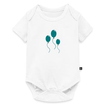 BALLOONS - Baby Premium short-sleeve bodysuit - white - Front