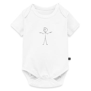 Stickman - Body à manches courtes Premium Bébé - blanc - Devant