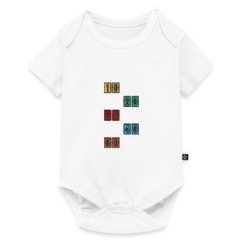 ALLES GUTE ZUM GEBURTSTAG. ALLES GUTE ZUM GEBURTSTAG. JAHRESTAG. - Baby Premium Kurzarmbody - Weiß - Vorne