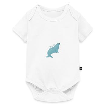 Meerestiere - Baby Premium Kurzarmbody - Weiß - Vorne