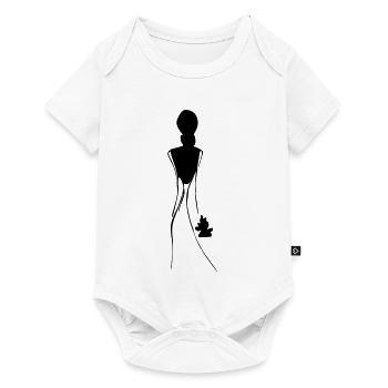 Braut - Baby Premium Kurzarmbody - Weiß - Vorne