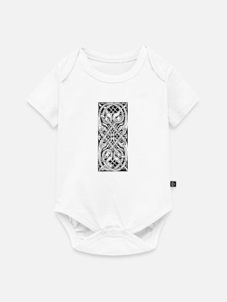 Keltisches Symbol 163 - Baby Premium Kurzarmbody - Weiß
