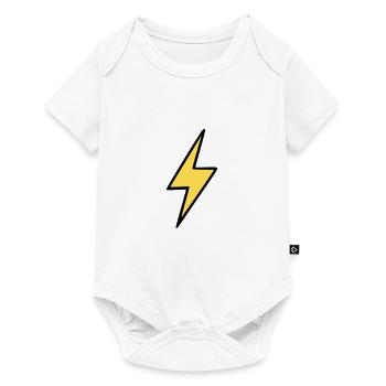 Emoji Flash Sketch Color - Baby Premium short-sleeve bodysuit - white - Front