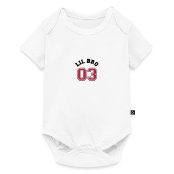 Lil Bro 03 - Little Brother - Baby Premium short-sleeve bodysuit - white - Front