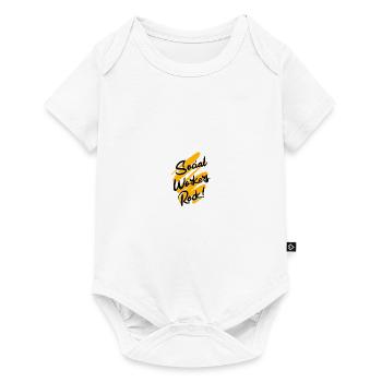 Social Work - Baby Premium short-sleeve bodysuit - white - Front