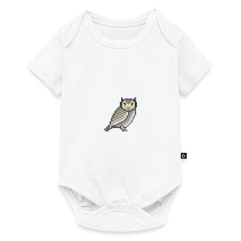 Vogel - Baby Premium Kurzarmbody - Weiß - Vorne