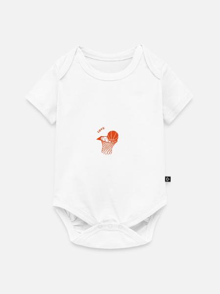 Ballsport - Baby Premium Kurzarmbody - Weiß
