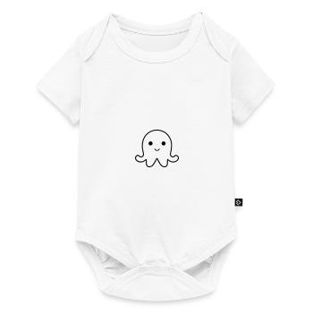 Octopus - Baby Premium short-sleeve bodysuit - white - Front