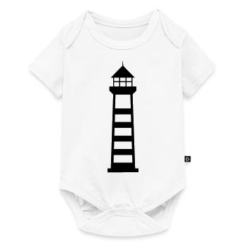 Lighthouse - Baby Premium short-sleeve bodysuit - white - Front