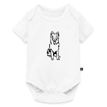 Dutch Shepherd - Baby Premium short-sleeve bodysuit - white - Front
