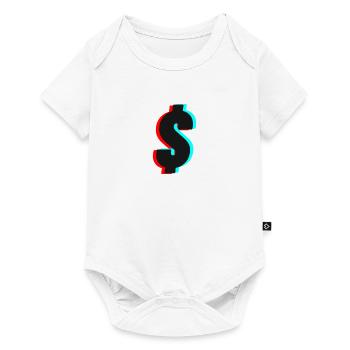 Dollar - Baby Premium short-sleeve bodysuit - white - Front