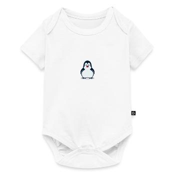 Little penguin - Baby Premium short-sleeve bodysuit - white - Front