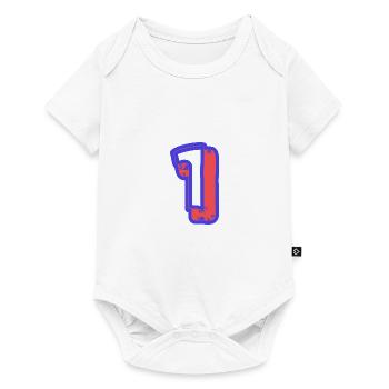 1. 1 YEAR. 1st ANNIVERSARY. 1 YEAR BIRTHDAY - Baby Premium short-sleeve bodysuit - white - Front