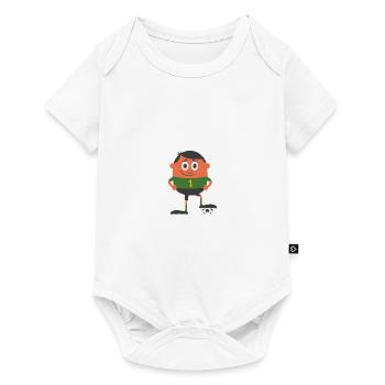 Ballsport - Baby Premium Kurzarmbody - Weiß - Vorne