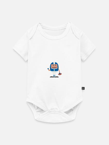 Ballsport - Baby Premium Kurzarmbody - Weiß