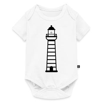Lighthouse - Baby Premium short-sleeve bodysuit - white - Front