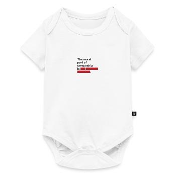 The worst thing about censorship is ... - Baby Premium short-sleeve bodysuit - white - Front