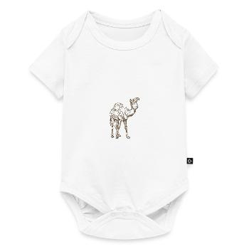 Wildtiere - Baby Premium Kurzarmbody - Weiß - Vorne