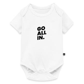 Go all in - Baby Premium short-sleeve bodysuit - white - Front