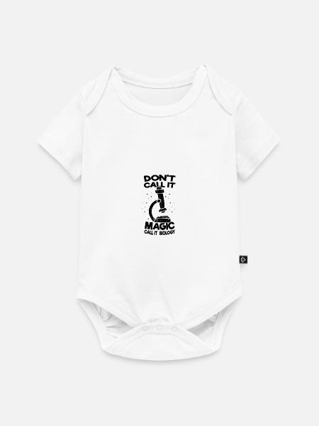 Biologe - Baby Premium Kurzarmbody - Weiß