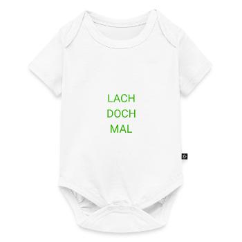 Lachen Spaß Humor Witzig Spruch Lustig - Baby Premium Kurzarmbody - Weiß - Vorne