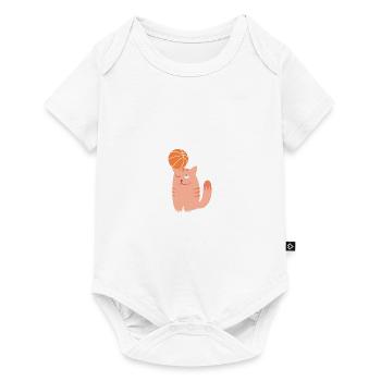 Ballsport - Baby Premium Kurzarmbody - Weiß - Vorne