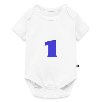 ALLES GUTE ZUM GEBURTSTAG. ALLES GUTE ZUM GEBURTSTAG. JAHRESTAG. - Baby Premium Kurzarmbody - Weiß - Vorne