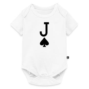 Carte à jouer au poker - Jack of Spades / Jokers - Body à manches courtes Premium Bébé - blanc - Devant