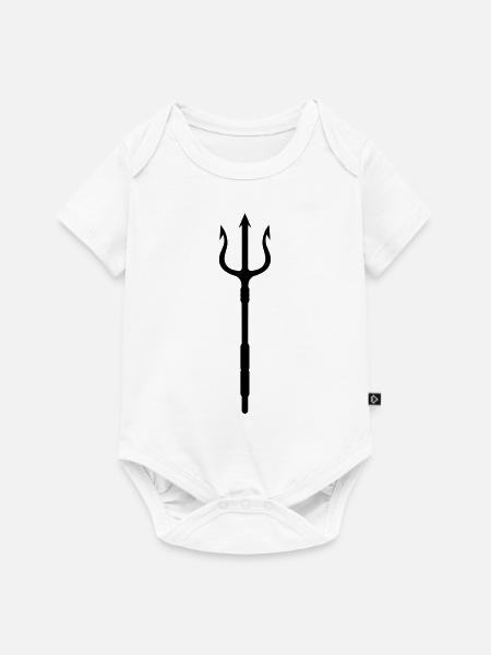 the trident - Baby Premium short-sleeve bodysuit - white