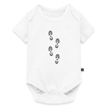 Footprints, hiking (super cheap) - Body à manches courtes Premium Bébé - blanc - Devant