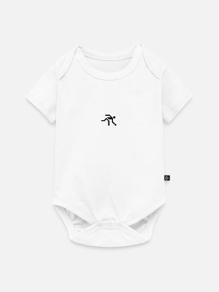 Kegler - Baby Premium Kurzarmbody - Weiß