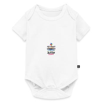 Autism Mom - Baby Premium short-sleeve bodysuit - white - Front