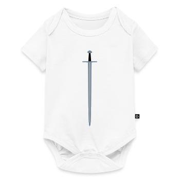 Épée - Body à manches courtes Premium Bébé - blanc - Devant