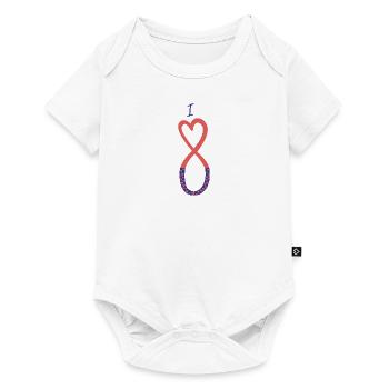 L’amour puissant - Body à manches courtes Premium Bébé - blanc - Devant