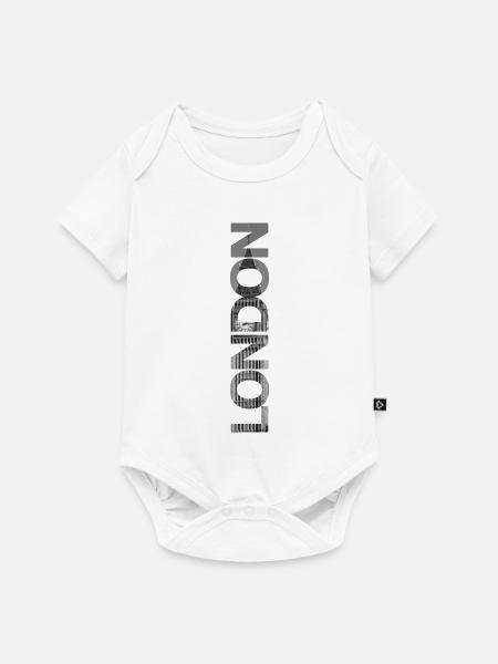 London Big Ben - Geschenk - Baby Premium Kurzarmbody - Weiß