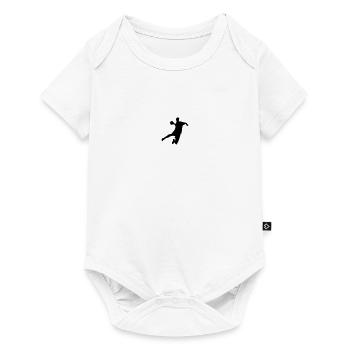 raohandball1black - Body à manches courtes Premium Bébé - blanc - Devant